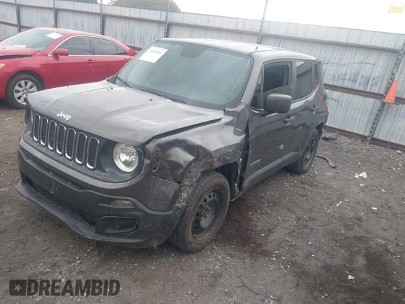 2018 Jeep Renegade Sport with VIN ZACCJAAB2JPG70435, listed as a IAAI auction lot 41040501 with 221,511 mi miles and . Bid and sale history available at DreamBid. Image 2.