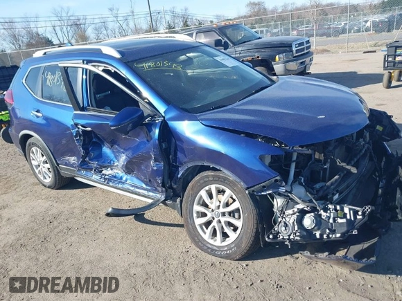 2018 Nissan Rogue SV with VIN JN8AT2MV4JW321085, listed as a IAAI auction lot 41801348 with 120,406 mi miles. Bid and sale history available at carsss.com. Image 1.