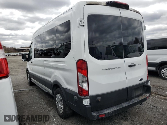 2024 Ford Transit Passenger XL with VIN 1FBAX2C84RKA73164, listed as a Copart auction lot 52085425 with 8,382 mi miles and Salvage Title. Bid and sale history available at carsss.com. Image 3.