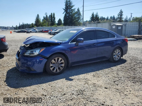 2016 Subaru Legacy Premium with VIN 4S3BNAD61G3061994, listed as a Copart auction lot 64845515 with 93,540 mi miles and Salvage title. Bid and sale history available at DreamBid. Image 1.