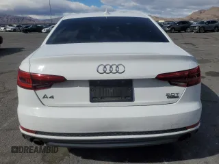 2017 Audi A4 Season of Audi Premium with VIN WAUDNAF43HN054570, listed as a Copart auction lot 47081425 with 77,524 mi miles and Salvage Title. Bid and sale history available at carsss.com. Image 6.