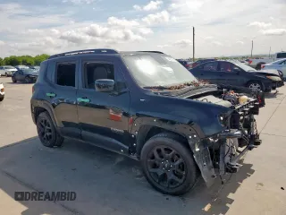2018 Jeep Renegade Latitude with VIN ZACCJABB8JPH77245, listed as a Copart auction lot 64054075 with Not provided miles and Clean title. Bid and sale history available at DreamBid. Image 4.