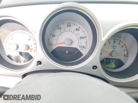 2009 Chrysler PT Cruiser with VIN 3A8FY48909T563085, listed as a Copart auction lot 47263165 with 124,568 mi miles and Salvage title. Bid and sale history available at DreamBid. Image 9.