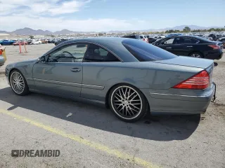 2005 Mercedes-Benz CL 500 z VIN WDBPJ75J55A046817, wystawiony jako Copart lot #53755455 z przebiegiem 178 198 mil mil oraz Szkody całkowita. Historia ofert i sprzedaży dostępna na DreamBid. Obrazek 2.