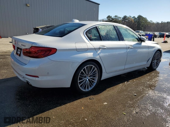2017 BMW 5 Series 530i xDrive with VIN WBAJA7C30HWA70347, listed as a Copart auction lot 49406155 with 89,908 mi miles and Salvage Title. Bid and sale history available at carsss.com. Image 3.