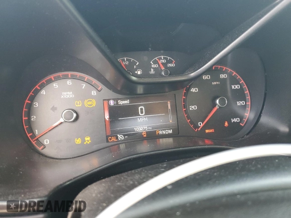 2016 GMC Canyon 2WD SLE with VIN 1GTG5CE35G1394409, listed as a Copart auction lot 42231535 with 103,275 mi miles and Salvage Title. Bid and sale history available at carsss.com. Image 9.