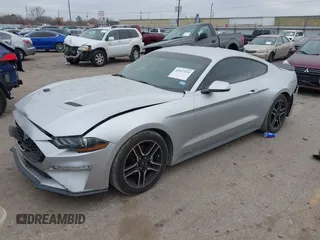 2019 Ford Mustang EcoBoost with VIN 1FA6P8TH8K5172035, listed as a IAAI auction lot 41527251 with 93,549 mi miles and . Bid and sale history available at carsss.com. Image 17.