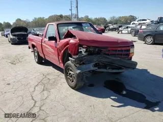 1993 Dodge Dakota "S" with VIN 1B7FL26X2PS175592, listed as a Copart auction lot 76744054 with 94,863 mi miles and Salvage Title. Bid and sale history available at carsss.com. Image 10.