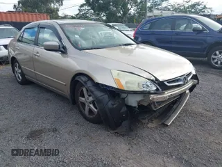 2005 Honda Accord EX-L z VIN 1HGCM56885A078458, wystawiony jako IAAI lot #41648399 z przebiegiem 97 729 mil mil oraz . Historia ofert i sprzedaży dostępna na DreamBid. Obrazek 1.
