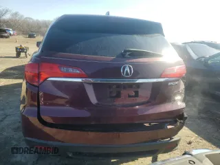 2014 Acura RDX Tech Pkg with VIN 5J8TB4H58EL005386, listed as a Copart auction lot 44541655 with 125,774 mi miles and Salvage Title. Bid and sale history available at carsss.com. Image 6.