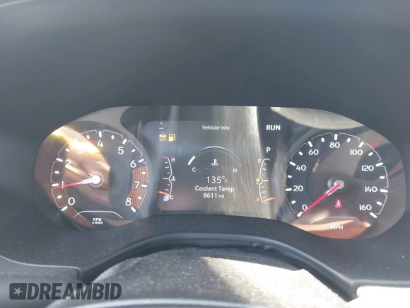 2024 Jeep Compass Trailhawk with VIN 3C4NJDDN9RT140998, listed as a IAAI auction lot 41792858 with 8,611 mi miles and . Bid and sale history available at DreamBid. Image 7.