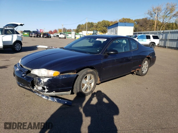 2000 Chevrolet Monte Carlo SS with VIN 2G1WX12K8Y9347919, listed as a Copart auction lot 78085604 with 0 mi miles and Clean Title. Bid and sale history available at carsss.com. Image 1.