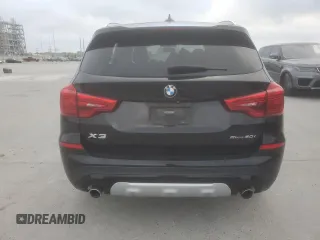 2019 BMW X3 sDrive30i with VIN 5UXTR7C59KLF28710, listed as a Copart auction lot 51424485 with 99,513 mi miles and Salvage Title. Bid and sale history available at DreamBid. Image 6.