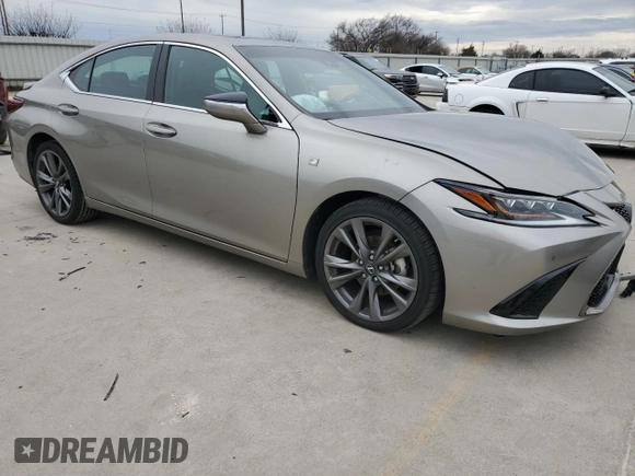 2021 Lexus ES with VIN 58AGZ1B17MU109042, listed as a Copart auction lot 87508285 with 37,163 mi miles and Salvage Title. Bid and sale history available at carsss.com. Image 4.
