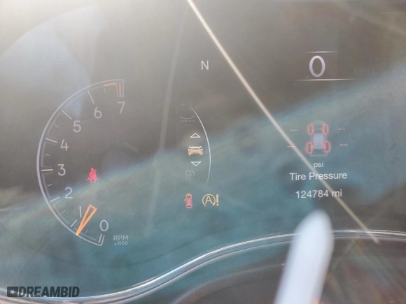 2018 Jeep Grand Cherokee Limited with VIN 1C4RJFBG3JC270499, listed as a Copart auction lot 43017985 with 124,784 mi miles and Salvage Title. Bid and sale history available at carsss.com. Image 9.