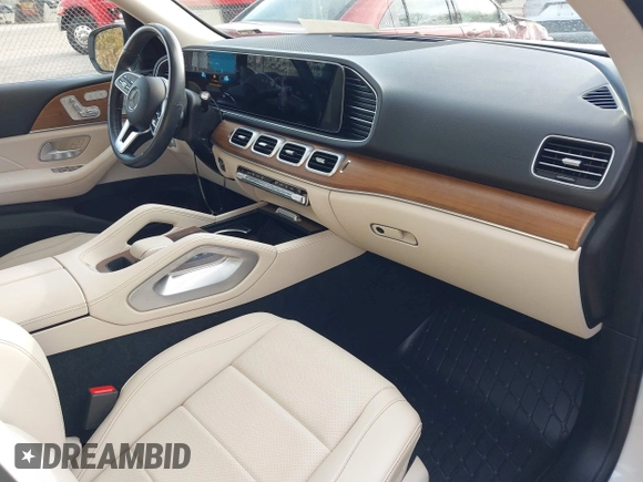 2022 Mercedes-Benz GLE 350 with VIN 4JGFB4KB9NA710781, listed as a IAAI auction lot 41723343 with 47,316 mi miles and . Bid and sale history available at DreamBid. Image 5.