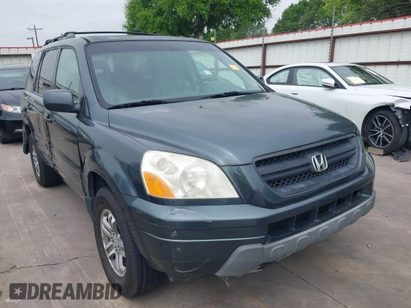 2005 Honda Pilot EX-L with VIN 5FNYF18565B046464, listed as a IAAI auction lot 41879495 with 228,021 mi miles. Bid and sale history available at carsss.com. Image 1.