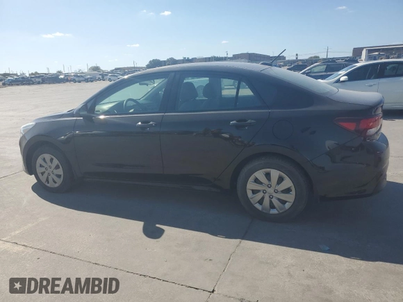 2020 Kia Rio LX with VIN 3KPA24AD6LE282471, listed as a Copart auction lot 77480084 with 59,218 mi miles and Salvage Title. Bid and sale history available at carsss.com. Image 2.