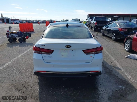 2018 Kia Optima LX with VIN 5XXGT4L30JG198968, listed as a IAAI auction lot 41806847 with 97,081 mi miles. Bid and sale history available at carsss.com. Image 16.