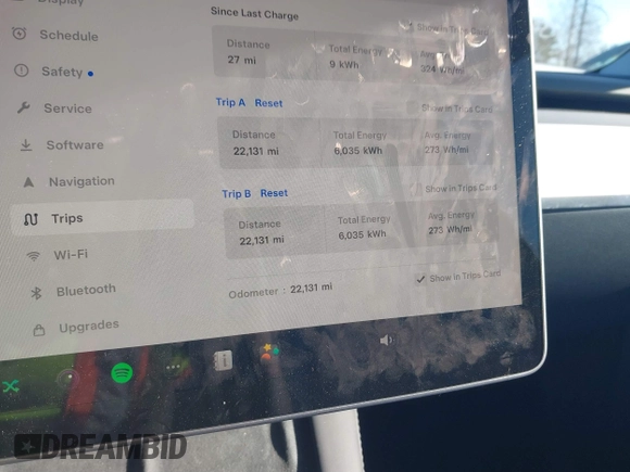 2023 Tesla Model Y Long Range with VIN 7SAYGDEE0PA202150, listed as a IAAI auction lot 41735258 with 22,131 mi miles and . Bid and sale history available at DreamBid. Image 15.