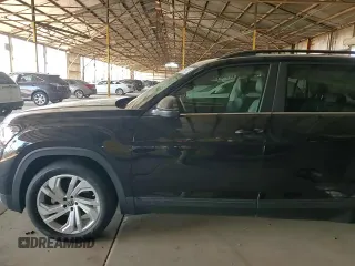 2021 Volkswagen Atlas SE with VIN 1V2WR2CA6MC596444, listed as a Copart auction lot 57615625 with 56,749 mi miles and Salvage title. Bid and sale history available at DreamBid. Image 14.
