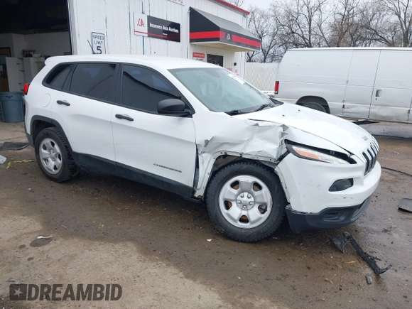2016 Jeep Cherokee Altitude with VIN 1C4PJLAB8GW108225, listed as a IAAI auction lot 41664092 with 142,588 mi miles and . Bid and sale history available at DreamBid. Image 1.