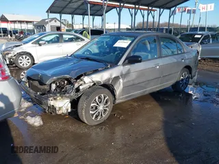 2004 Honda Civic LX with VIN 1HGES16694L001770, listed as a IAAI auction lot 41339665 with 222,430 mi miles. Bid and sale history available at carsss.com. Image 22.