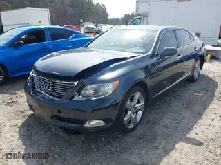 2008 Lexus LS 460 LWB with VIN JTHGL46F485030205, listed as a IAAI auction lot 41764479 with NaN miles. Bid and sale history available at carsss.com. Image 17.