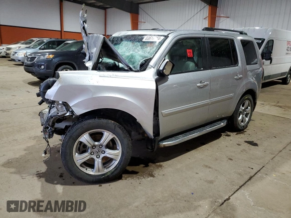 2013 Honda Pilot EX-L with VIN 5FNYF4H56DB502964, listed as a Copart auction lot 83614414 with Not Provided miles and Non Repairable. Bid and sale history available at DreamBid. Image 1.