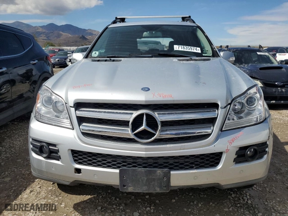 2007 Mercedes-Benz GL-Class with VIN 4JGBF22E47A242219, listed as a Copart auction lot 71835974 with 152,354 mi miles and Salvage Title. Bid and sale history available at carsss.com. Image 5.