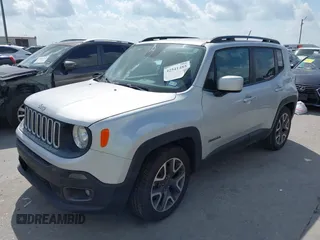 2017 Jeep Renegade Latitude with VIN ZACCJABB6HPG33008, listed as a IAAI auction lot 42541485 with 84,469 mi miles and . Bid and sale history available at DreamBid. Image 2.