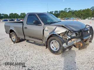 2002 Ford F-150 XL with VIN 1FTRF17232NB22280, listed as a Copart auction lot 62170845 with 216,468 mi miles and Salvage title. Bid and sale history available at DreamBid. Image 4.