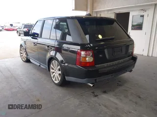 2007 Land Rover Range Rover Sport SC with VIN SALSH23497A104110, listed as a IAAI auction lot 42732800 with 167,307 mi miles and . Bid and sale history available at DreamBid. Image 3.