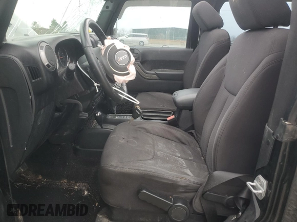 2013 Jeep Wrangler Sport with VIN 1C4AJWAG5DL511269, listed as a Copart auction lot 44527515 with 107,671 mi miles and Salvage title. Bid and sale history available at DreamBid. Image 7.