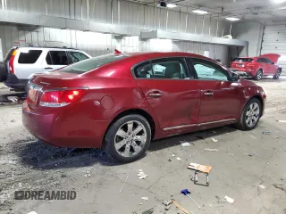 2010 Buick LaCrosse CXL with VIN 1G4GD5EG1AF258477, listed as a Copart auction lot 52189625 with 75,740 mi miles and Clean title. Bid and sale history available at DreamBid. Image 3.