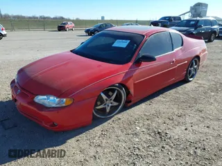 2004 Chevrolet Monte Carlo SS with VIN 2G1WX12K649294292, listed as a IAAI auction lot 41029868 with 180,616 mi miles. Bid and sale history available at carsss.com. Image 2.