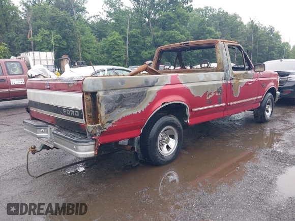 1995 Ford F-150 with VIN 1FTDF15Y2SNA75230, listed as a IAAI auction lot 42364059 with Not provided miles and . Bid and sale history available at DreamBid. Image 4.
