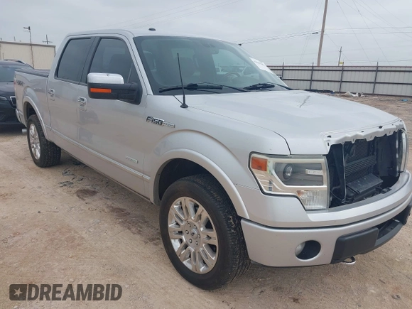 2013 Ford F-150 XL with VIN 1FTFW1ET4DFA90984, listed as a IAAI auction lot 42102603 with 136,097 mi miles and . Bid and sale history available at DreamBid. Image 1.