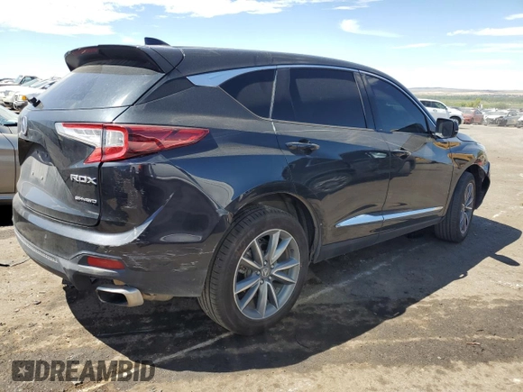 2022 Acura RDX w/Technology Package with VIN 5J8TC2H5XNL017797, listed as a Copart auction lot 67550754 with 28,759 mi miles and Salvage Title. Bid and sale history available at carsss.com. Image 3.