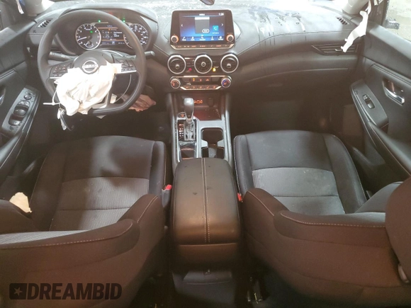 2024 Nissan Sentra SV with VIN 3N1AB8CV0RY375199, listed as a Copart auction lot 43747155 with 11,557 mi miles and Salvage Title. Bid and sale history available at DreamBid. Image 8.