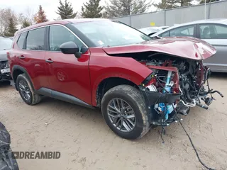 2024 Nissan Rogue S z VIN 5N1BT3ABXRC689568, wystawiony jako IAAI lot #41647412 z przebiegiem 5 466 mil mil oraz . Historia ofert i sprzedaży dostępna na DreamBid. Obrazek 1.
