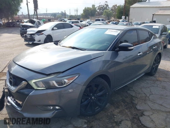 2017 Nissan Maxima SV with VIN 1N4AA6AP2HC419032, listed as a IAAI auction lot 41462680 with 181,698 mi miles and . Bid and sale history available at DreamBid. Image 17.