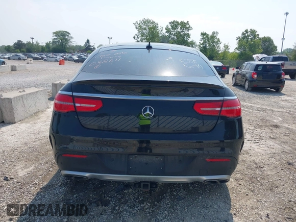 2016 Mercedes-Benz GLE 450 AMG with VIN 4JGED6EB9GA038611, listed as a IAAI auction lot 42472959 with 109,905 mi miles and . Bid and sale history available at DreamBid. Image 17.