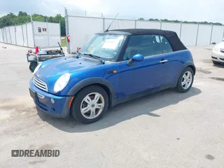 2008 MINI Convertible with VIN WMWRF33568TG18867, listed as a IAAI auction lot 42744033 with 131,586 mi miles and . Bid and sale history available at DreamBid. Image 2.