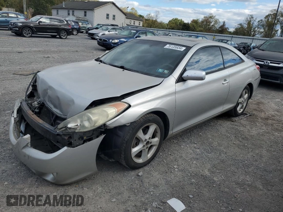 2005 Toyota Solara SE with VIN 4T1CA30P85U060547, listed as a Copart auction lot 76135934 with 239,680 mi miles and Salvage Title. Bid and sale history available at DreamBid. Image 1.