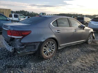 2017 Lexus LS with VIN JTHBL5EF9H5145321, listed as a Copart auction lot 71465914 with 77,710 mi miles and Salvage Title. Bid and sale history available at carsss.com. Image 3.