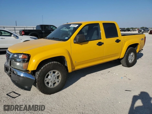 2006 GMC Canyon SLE2 with VIN 1GTDT136168231921, listed as a Copart auction lot 76283884 with 68,555 mi miles and Salvage Title. Bid and sale history available at carsss.com. Image 1.