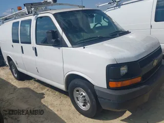 2016 Chevrolet Express Cargo with VIN 1GCWGAFF6G1315042, listed as a IAAI auction lot 42495460 with 215,339 mi miles and . Bid and sale history available at DreamBid. Image 1.