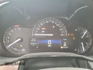 2017 Cadillac CTS RWD with VIN 1G6AP5SX0H0187343, listed as a Copart auction lot 54261215 with 45,812 mi miles and Salvage title. Bid and sale history available at DreamBid. Image 9.