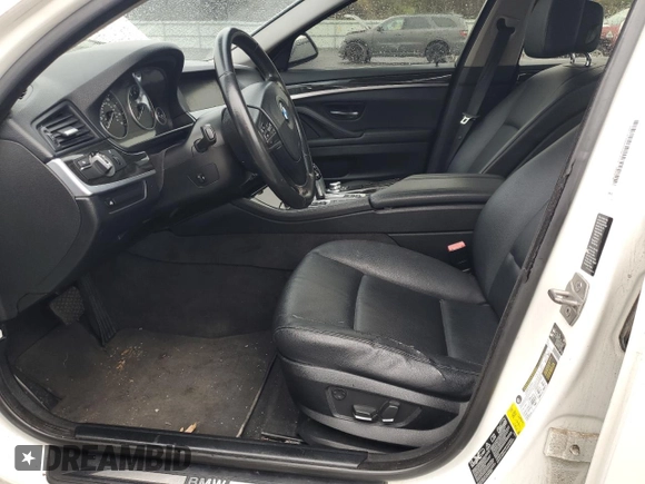 2013 BMW 5 Series 528i xDrive with VIN WBAXH5C55DDW12217, listed as a Copart auction lot 56019465 with 158,070 mi miles and Non repairable. Bid and sale history available at DreamBid. Image 7.
